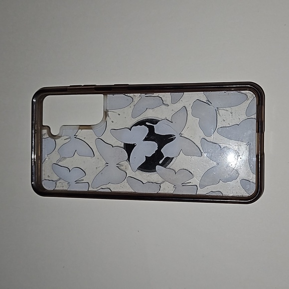 Samsung Galaxy S21 Butterfly phone case with skull popsocket - Picture 6 of 6